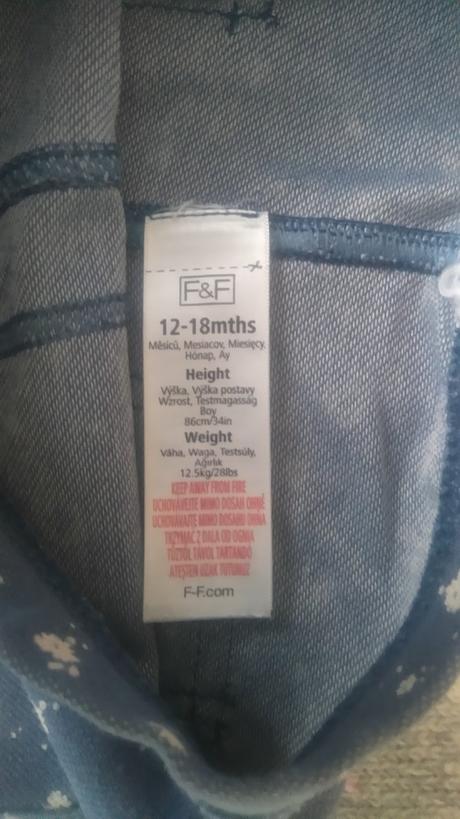 Dievčenský svetrík a legíny f&f, f&f,86