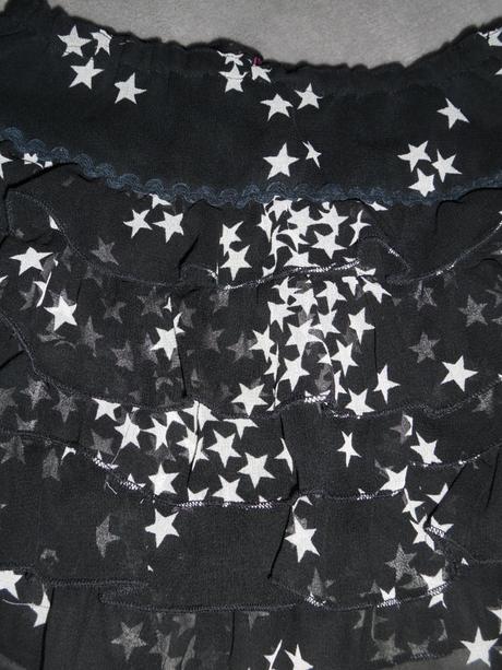 Tylová hviezdičková suknička, 152