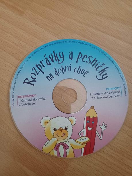 Detské cd, 