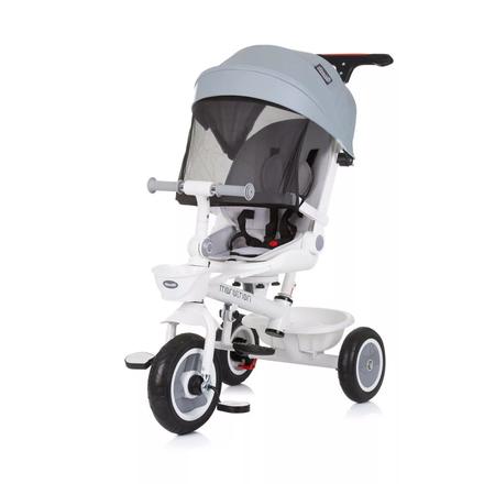 Otočná trojkolka so strieškou grey, 