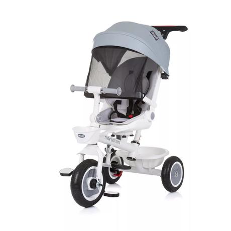 Otočná trojkolka so strieškou grey, 