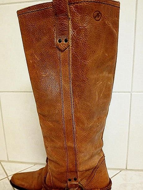 Kvalitné celokozené cizmy, 37