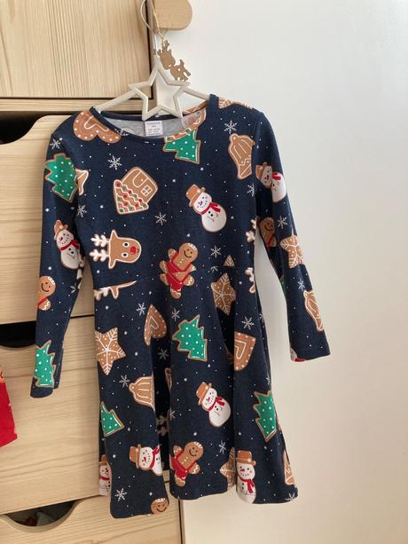 Vianočné saty/tunika lindex, lindex,116