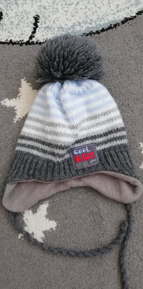 Zimná čiapka + šál veľ. 48-50, ajs,48