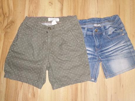 Krátke nohavice, h&m,140
