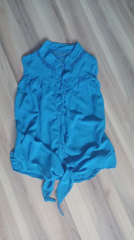 Košeľa bez rukávov, s