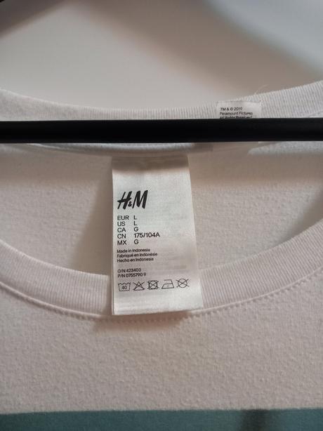 Tričkové šaty, h&m,l