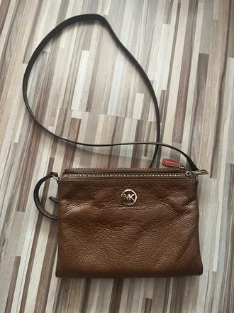 Michael kors crossbody hnedá, michael kors