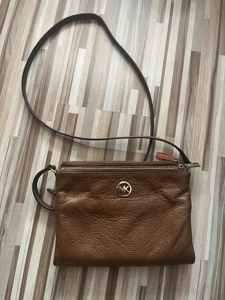 Michael kors crossbody hnedá, michael kors