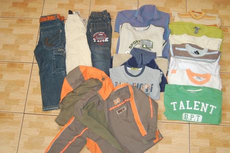 Balík oblečenia 5-6 rokov, 116