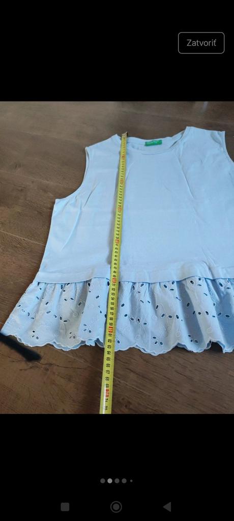Dámsky top tričko, benetton,xl