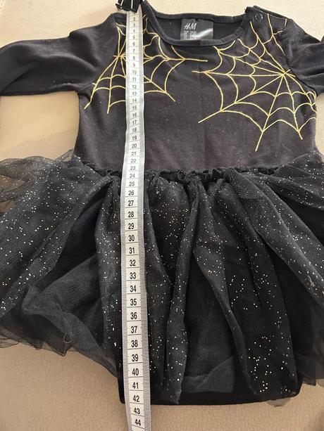 Pavuci kostym na haloween,