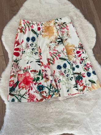 Kvietkovaná sukňa, bershka s, bershka,s