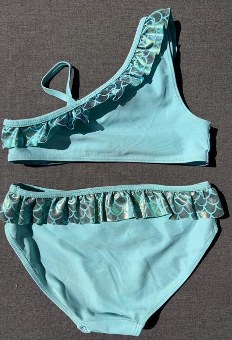 Dvojdielne plavky s motívom ariel, h&m,122