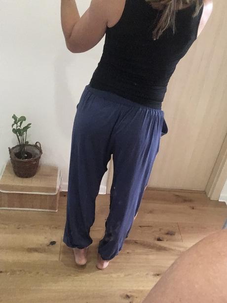 Velmi prijemne nohavice/teplaky, m