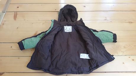 Detská teplučká bunda , okay,92