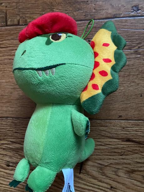 Jurský svet dilophosaurus krásna plyšová hračka, 