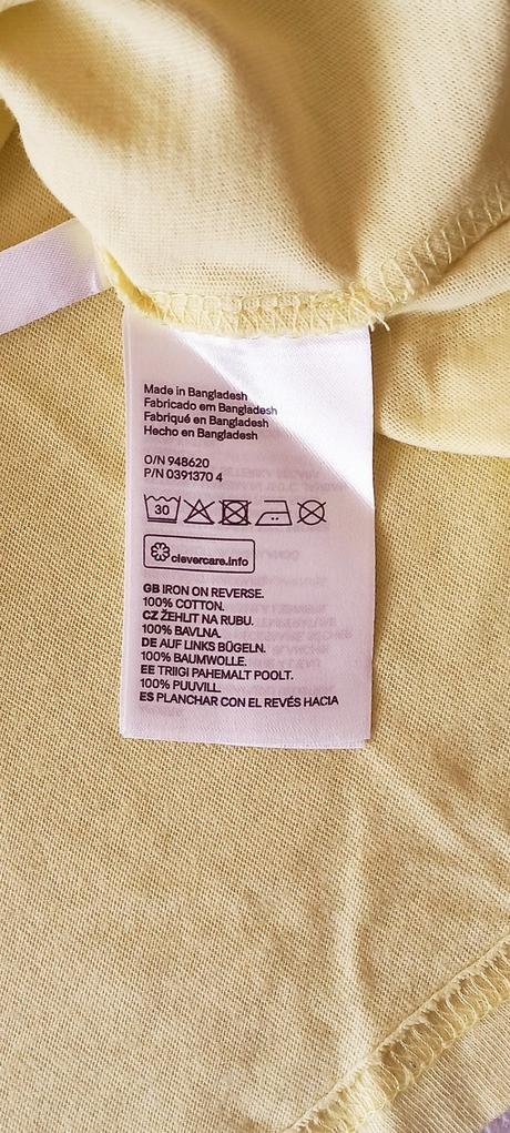 Letné tričko, h&m,134