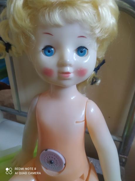 Retro vysoka babika 62cm  - 30 eur, 