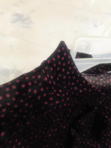 Tenké letné bodkované šaty, xs