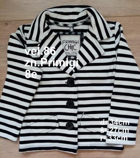 Sako pásavé veĺ.86, zn. primigi, primigi,86