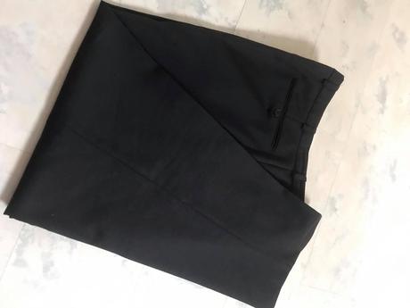 Kvalitné vlnené spoločenské nohavice, l