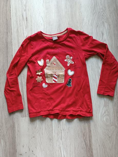 Vianočné tričko s medovníkmi, 128