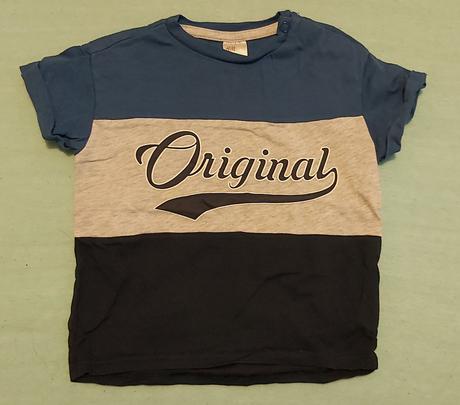 Letné tričko modré h&m 68, h&m,68