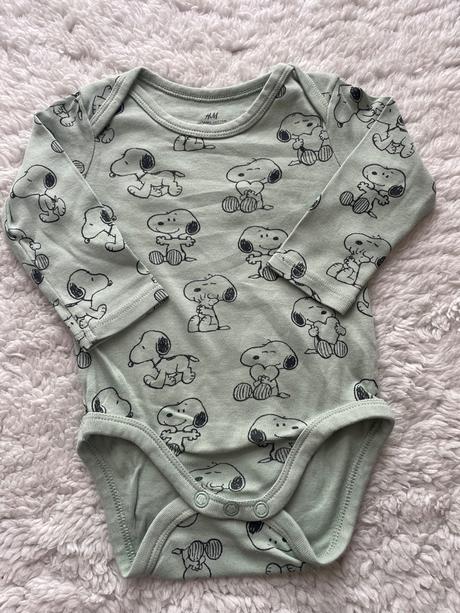 Zelenkasta suprava snoopy h&m, h&m,62