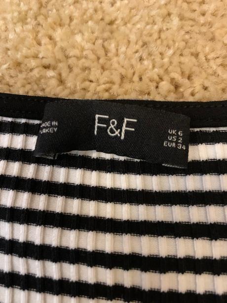 Pekne tričko, f&f,xs