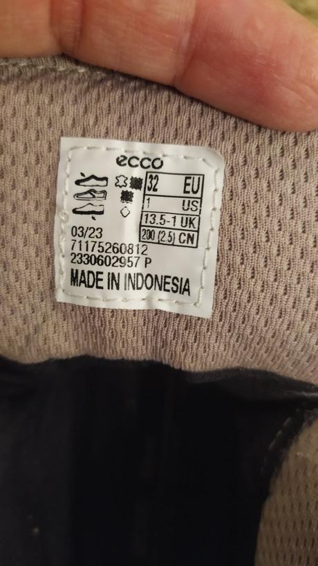 Jesenne topanky s goretexom, ecco,32
