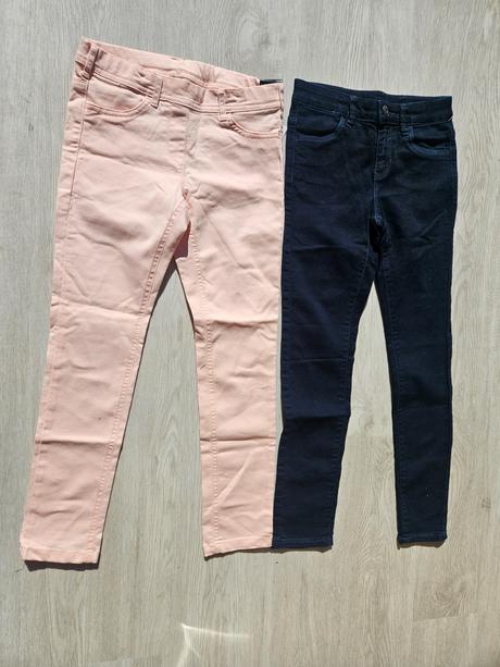 Strečové dievčenské rifle veľ. 140, 140