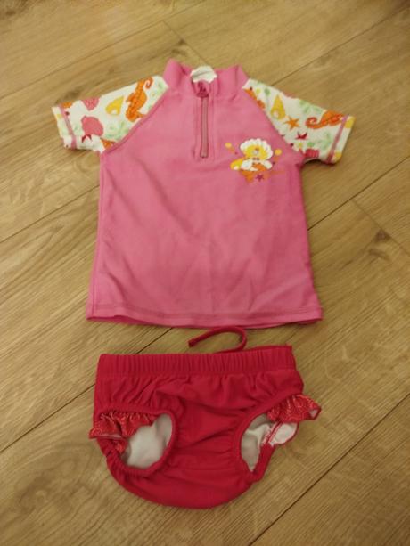 Plavky pre dievčatko 6 mes., 68–80