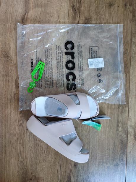 Šľapky crocs getaway platform h-strap w9 39-40, crocs,40