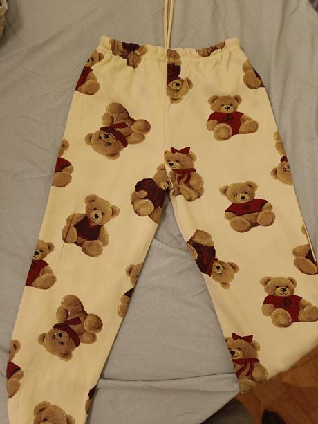 Teplaky s potlačou macikov, sinsay,xs