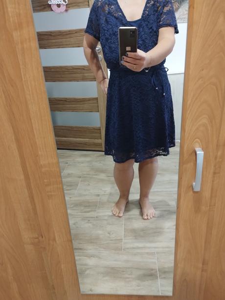 Čipkované šaty, bonprix,46