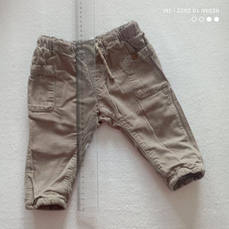 Podšité nohavice, h&m,68