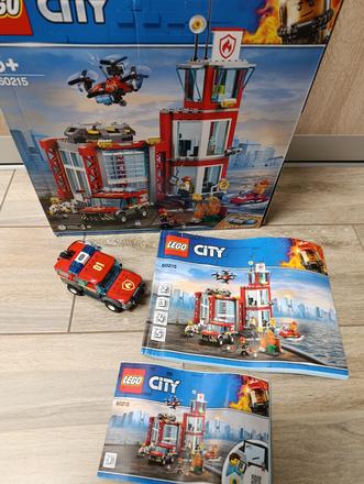 Lego city 60215 - hasičská stanica,