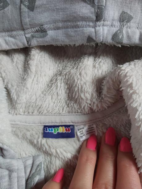 Zateplena mikina, lupilu,110