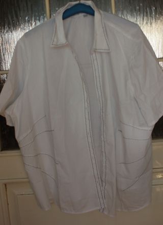 Biela bluzka, xxxl