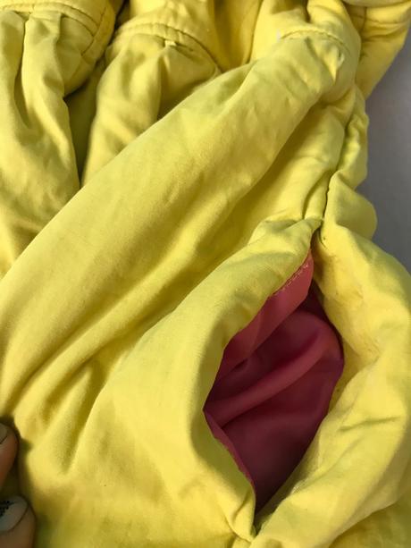 Zimná bundička s výšivkou, marks & spencer,104