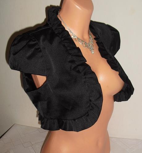 Orasy satenove volanikove bolerko, orsay,s