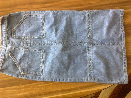 Riflová sukňa, 122