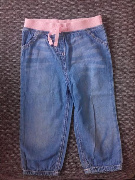 Tenke riflove nohavice, f&f,92