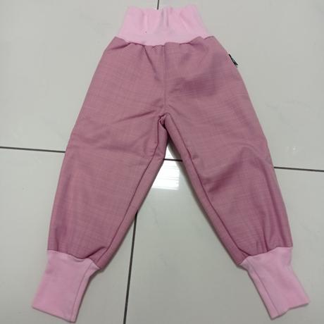 Zateplene softshell nohavice, 80
