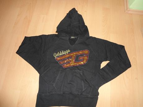Cierna mikina, xs