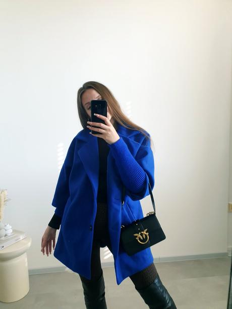 Modrý kabátik m, m