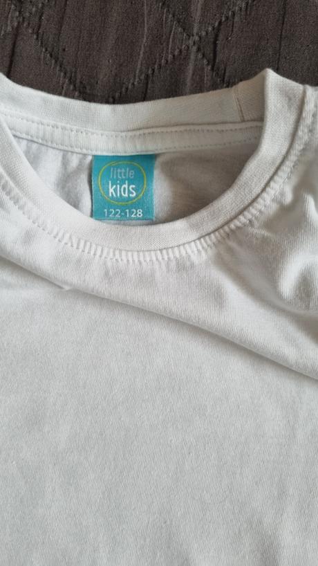 Biele tričko, pepco,128