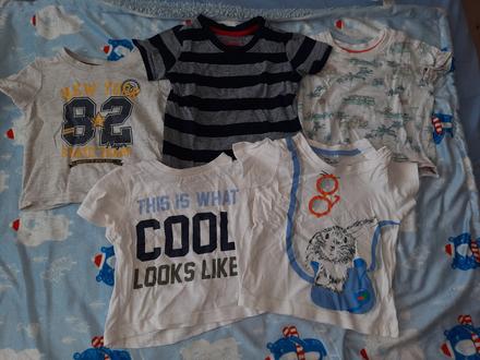 Tricko 5 ks, rebel,80