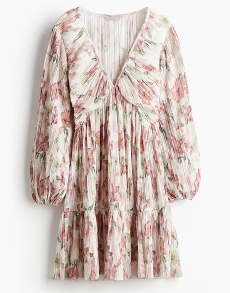 Plisované šaty h&m, h&m,xs